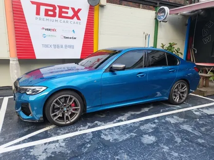 영등포수입차썬팅) BMW 340i 후퍼옵틱 KBR 농도교체 재시공 (측,후면+선루프 시공) / 서울 양천, 구로, 강서, 영등포, 부천