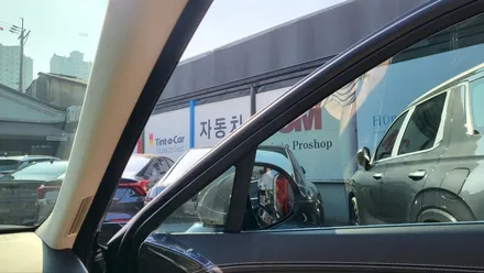영등포 루마버텍스썬팅) 전면50% 측후면35% 밝은썬팅농도시공 GV70에 시공완성. / 서울 양천, 구로, 강서, 영등포, 부천