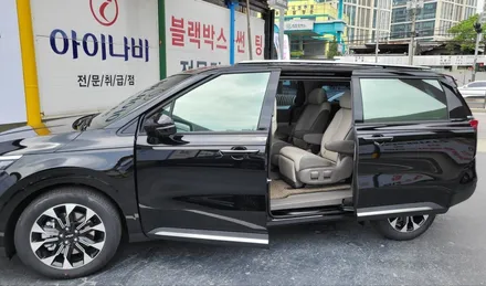 영등포 루마썬팅) 카니발KA4 블랙바디칼라 반사필름과 만남.. (버텍스650) / 서울 양천, 구로, 강서, 영등포, 부천