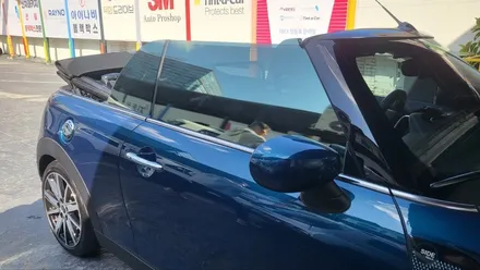 영등포, 여의도 썬팅 재시공) BMW미니쿠페 컨버터블 썬팅 재시공- 컨버터블 어항썬팅 (루마버텍스 50%35%) / 서울 양천, 구로, 강서, 영등포, 부천