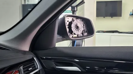 영등포 레인보우M&C)22년식 BMW X1 사이드 광각미러 교체 옵틱글래스 넓은 시야각으로 안전운전! / 영등포구 문래동