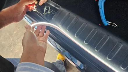 대림동, 신길동, 당산동, 문래동 썬팅 재시공) 중고차 구입후 썬팅 재시공, 블랙박스 설치, 식빵등 설치, 하이패스 설치로 완벽 변신 - 아이오닉 5 / 영등포구 문래동