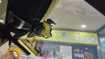 영등포 후퍼옵틱 문래점) S클래스 프/나/세 썬팅 재시공 (조금더 편안한 농도로 재시공) / 영등포구 문래동