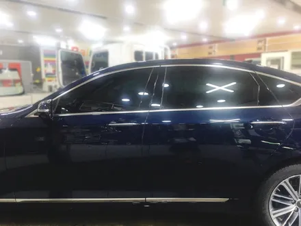 2018년 제네시스G80 로얄블루 입고 신차패키지 시공/ 만도필름 M90전체시공 / 아이나비 QXD1500(32G)장착! 열 찬단율 높은 자동차 썬팅 갑 / 영등포구 문래동
