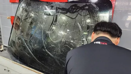 루마버텍스 영등포 문래점) 모델3 버텍스 1100+900조합 시공. 뒷유리 통시공 완성 / 서울 양천, 구로, 강서, 영등포, 부천