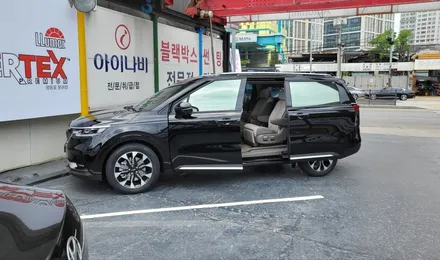 영등포 루마썬팅) 카니발KA4 블랙바디칼라 반사필름과 만남.. (버텍스650) / 서울 양천, 구로, 강서, 영등포, 부천