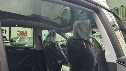 구로, 신도림, 영등포, 여의도, 마포 테슬라 썬팅) 광명 이케아 출고후 썬팅 맡기기. / 영등포구 문래동