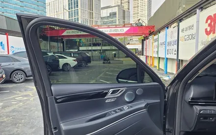 영등포 썬팅전문) 제네시스 GV80 동굴썬팅- 전면, 측후면5%  (실제 시야 최대한 반영해 촬영함) / 영등포구 문래동