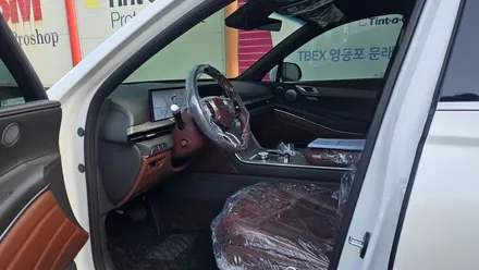 영등포 후퍼옵틱) 고급스런 제네시스 GV80 우유니 화이트에 가장 잘 어울리는 틴팅필름-후퍼옵틱 프.나.세 / 영등포구 문래동