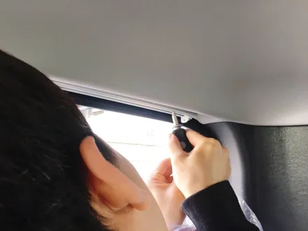 영등포 대형차썬팅/ 대형차트럭,버스 후방카메라장착/ 뉴카운티 25인승 만도M80썬팅,화물차전용 후방카메라장착 / 영등포구 문래동