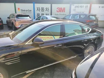 G80)영등포 신차패키지 전문점)  반사필름 신차패키지- 썬팅+블랙박스+PPF+보조배터리 장착- 틴트어카 고스트 반사필름 시공 / 서울 양천, 구로, 강서, 영등포, 부천