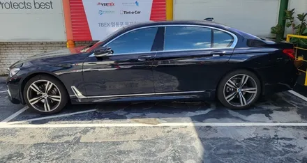 영등포 BMW7시리즈 썬팅 재시공) 덧방 썬팅을 해도 뜨거운 실내 기능성 썬팅지 교체- 후퍼옵틱 프리미엄 나노 세라믹 재시공 / 서울 양천, 구로, 강서, 영등포, 부천