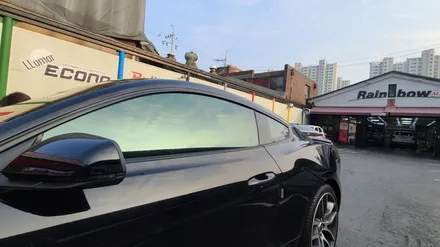 신도림, 영등포, 여의도 수입차 틴팅) 포드 머스탱 5.0GT 틴팅재시공-레인보우 반사필름 V90/ 전면23% 측, 후면5% / 서울 양천, 구로, 강서, 영등포, 부천