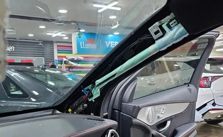 여의도 수입차 보조배터리설치) 벤츠 GLC 43AMG 아이나비QXD1플러스+커넥티드+와이파이 동글+에코파워팩 S16 라이트 슬림 LCD 액정형 설치 / 영등포구 문래동