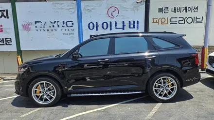 구로 영등포 여의도 자동차 썬팅 재시공 전문) 쏘렌토 반사필름 재시공. / 영등포구 문래동