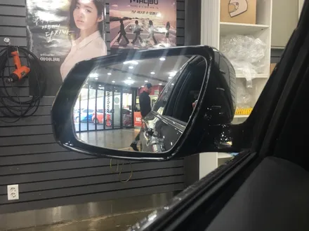 영등포 불스원샷 와이드미러교체/ 제네시스 스포츠 불스원 사이드미러 교체 / 영등포구 문래동