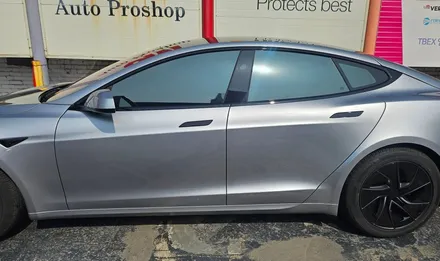 영등포 후퍼옵틱) 테슬라 모델S 루나 실버 프리미엄 나노 세라믹 시공 (백화현상 저리가) / 영등포구 문래동