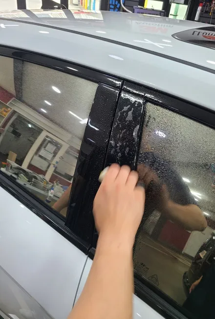 아반떼CN7 N라인) 레인보우 반사필름 패키지 시공- V90+LX5000파워+PPF 7종 시공 / 서울 양천, 구로, 강서, 영등포, 부천