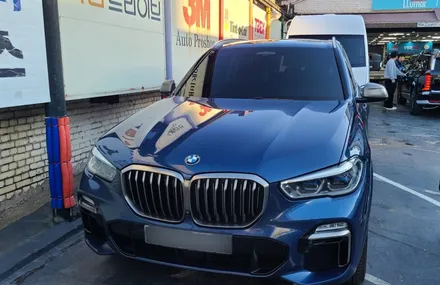 문래동, 당산동, 양평동, 도림동, 신길동, 대림동 앞 유리 썬팅 전문-BMW X5 전면썬팅 (유리 교체 후 1주일 후 시공 가능) / 영등포구 문래동