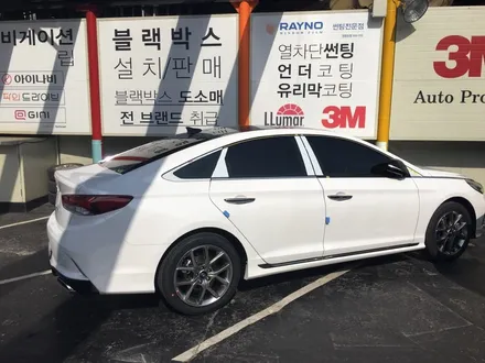 영등포 소나타뉴라이즈 터보 썬팅시공/소나타 뉴라이즈 레이노썬팅/뉴라이즈 블랙박스장착/LF쏘나타 뉴라이즈터보입고 / 영등포구 문래동