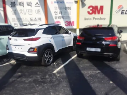 영등포 만도썬팅/ 한라홀딩스 자동차 썬팅필름/ 코나 초크 나이트 만도M80시공/ 블랙박스장착 / 영등포구 문래동
