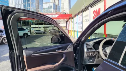 영등포 썬팅재시공) BMW X4 중고차 구입후 썬팅재시공 다시, 또 선택한 레인보우 V90! / 서울 양천, 구로, 강서, 영등포, 부천