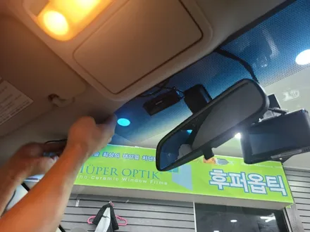 SM3) 후방감지기 장착- 실버색상 SM3 / 사고후 장착되어있던 후방센서 교체장착/ 블랙박스 아이나비 A500장착 / 서울 양천, 구로, 강서, 영등포, 부천