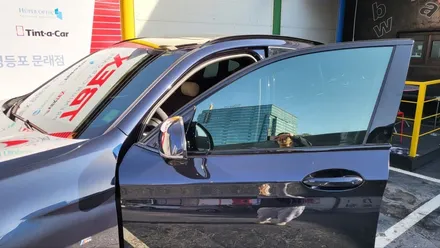 영등포 썬팅재시공) BMW X4 중고차 구입후 썬팅재시공 다시, 또 선택한 레인보우 V90! / 서울 양천, 구로, 강서, 영등포, 부천