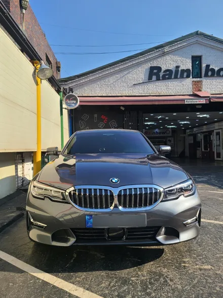 BMW 320I)딜러표 스미스클럽T1 제거후 고성능 3M(크리스탈라인 CR+CM)으로 재시공 -영등포 수입차썬팅 전문점 / 서울 양천, 구로, 강서, 영등포, 부천