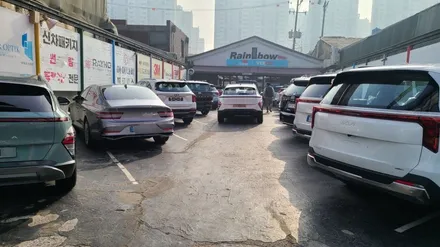 영등포 문래동 신길동 당산동 썬팅 재시공) 중고로 업어온 코나 진하기 변경 재시공 (어항썬팅 → 국민농도) / 영등포구 문래동