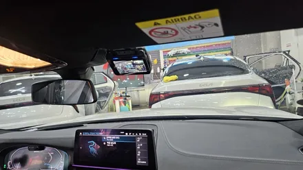 영등포 BMW530i 블랙박스 교체 (순정형에서 사재품 아이나비로 교체) / 영등포구 문래동
