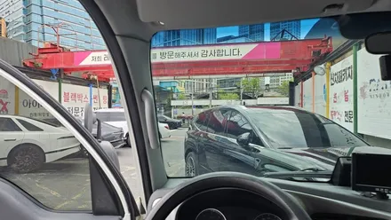 영업용 차량 썬팅은 왜 항상 저가형으로 하는가, 봉고3 기능성 필름으로 재시공 + 블랙박스 설치 / 영등포구 문래동