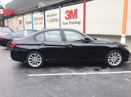 영등포 수입차 썬팅전문/ BMW 320d 만도M90전체시공/ 만도썬팅필름 열차단율/ 만도썬팅필름시인성 좋아요! / 영등포구 문래동