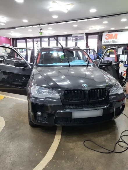 영등포 후퍼옵틱 전문점, BMW X5 썬팅 재시공 후퍼옵틱 프리미엄 나노 세라믹(프.나.세) 재시공 / 서울 양천, 구로, 강서, 영등포, 부천