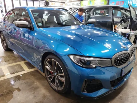 영등포수입차썬팅) BMW 340i 후퍼옵틱 KBR 농도교체 재시공 (측,후면+선루프 시공) / 서울 양천, 구로, 강서, 영등포, 부천
