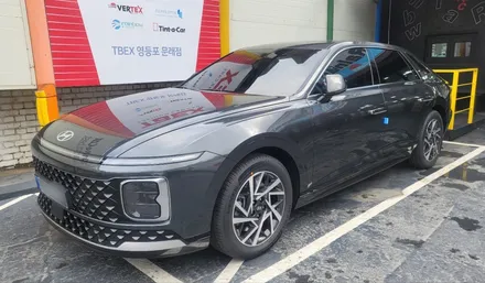 2023신형그랜저 신차입고. 열차단 썬팅패키지 완성. (레인보우엠앤씨 틴트어카 영등포 문래점) / 서울 양천, 구로, 강서, 영등포, 부천