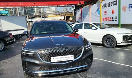 영등포 루마버텍스썬팅) 전면50% 측후면35% 밝은썬팅농도시공 GV70에 시공완성. / 서울 양천, 구로, 강서, 영등포, 부천