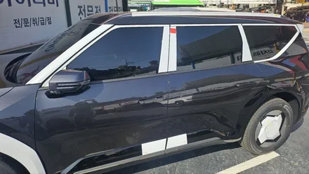 루마버텍스 문래점) EV9 루마버텍스900 썬팅 농도 조합의 결과(전면30% /측, 후면5%) / 영등포구 문래동