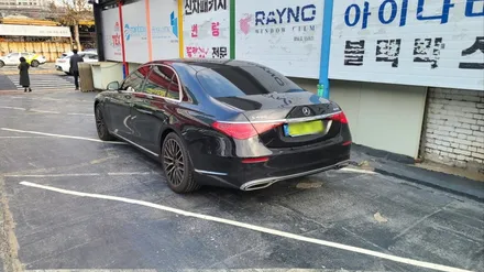 여의도 부분썬팅 재시공 - S450 앞유리 농도변경 재시공 / 영등포구 문래동