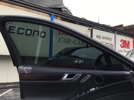 영등포The All new G80 태즈먼 블루 신차틴팅/ 레인보우 V70 반반사필름 시공 / 서울 양천, 구로, 강서, 영등포, 부천