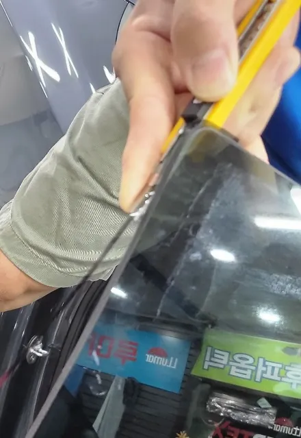 루마버텍스 영등포 문래점) 모델3 버텍스 1100+900조합 시공. 뒷유리 통시공 완성 / 서울 양천, 구로, 강서, 영등포, 부천