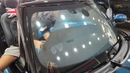 영등포, 여의도 썬팅 재시공) BMW미니쿠페 컨버터블 썬팅 재시공- 컨버터블 어항썬팅 (루마버텍스 50%35%) / 서울 양천, 구로, 강서, 영등포, 부천
