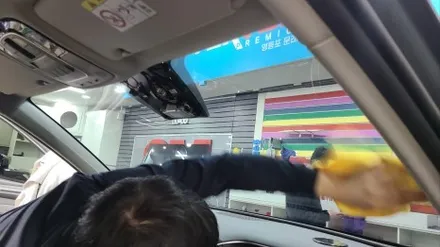 영등포 전면썬팅) 투싼 앞유리 파손으로 교체후 앞유리 썬팅 가격 / 서울 양천, 구로, 강서, 영등포, 부천