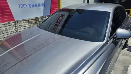 영등포 열차단썬팅)출고받은지 2주, 딜러표 보급형 썬팅은 믿고 거른다던 차주님의 G80 썬팅 재시공 (버텍스900) / 서울 양천, 구로, 강서, 영등포, 부천