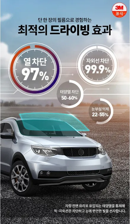 영등포 틴팅/ 테슬라 모델 S 틴팅 시공-3M CR(크리스털 라인) 40% CM15% 시공 / 서울 양천, 구로, 강서, 영등포, 부천