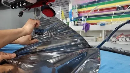 영등포, 여의도 썬팅 재시공) BMW미니쿠페 컨버터블 썬팅 재시공- 컨버터블 어항썬팅 (루마버텍스 50%35%) / 서울 양천, 구로, 강서, 영등포, 부천