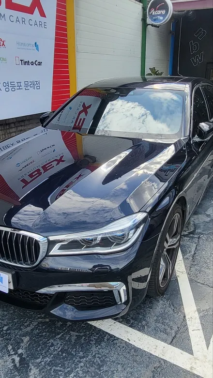 영등포 BMW7시리즈 썬팅 재시공) 덧방 썬팅을 해도 뜨거운 실내 기능성 썬팅지 교체- 후퍼옵틱 프리미엄 나노 세라믹 재시공 / 서울 양천, 구로, 강서, 영등포, 부천