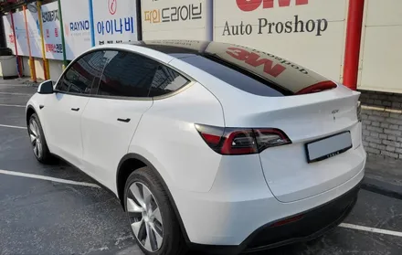 영등포썬팅)테슬라 모델3 전면, 측후면 열차단 썬팅 - 프레임리스 도어 쉐이빙 시공. / 서울 양천, 구로, 강서, 영등포, 부천