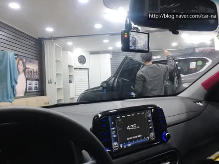 영등포 내비게이션 매립/ 코나 사제네비매립/ 코나 다크나이트 일체형 매립/ 파인드라이브 몬스터7 일체형매립/코나 후방 카메라장착/코나 파인뷰LX300장착 / 영등포구 문래동