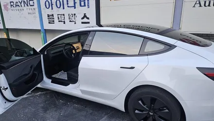 구로, 신도림, 영등포, 여의도 테슬라 썬팅) 모델3 프리미엄 나노 세라믹 최고급 썬팅의 차이 / 영등포구 문래동